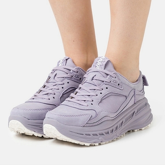 UGG "CA805 June Gloom" Purple Platform Sneakers Lace Up Shoes | Women's Size 8 - Picture 2 of 14